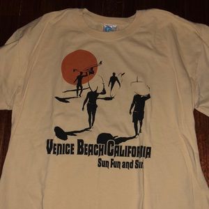 Vince Beach Surf Tee Shirt